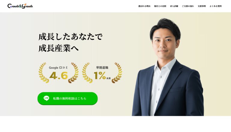 Growth&growth 転職支援サービス